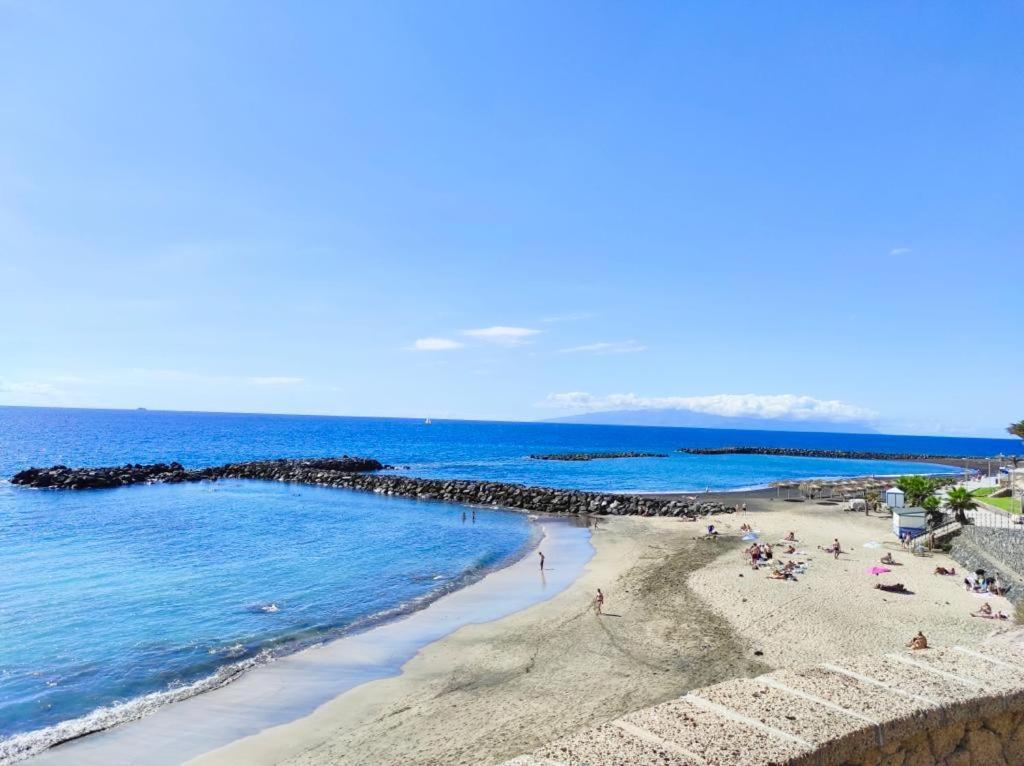Stylish & Modern 1 Bedroom Suite On Frontline Of Playa Del Duque Costa Adeje  Bagian luar foto